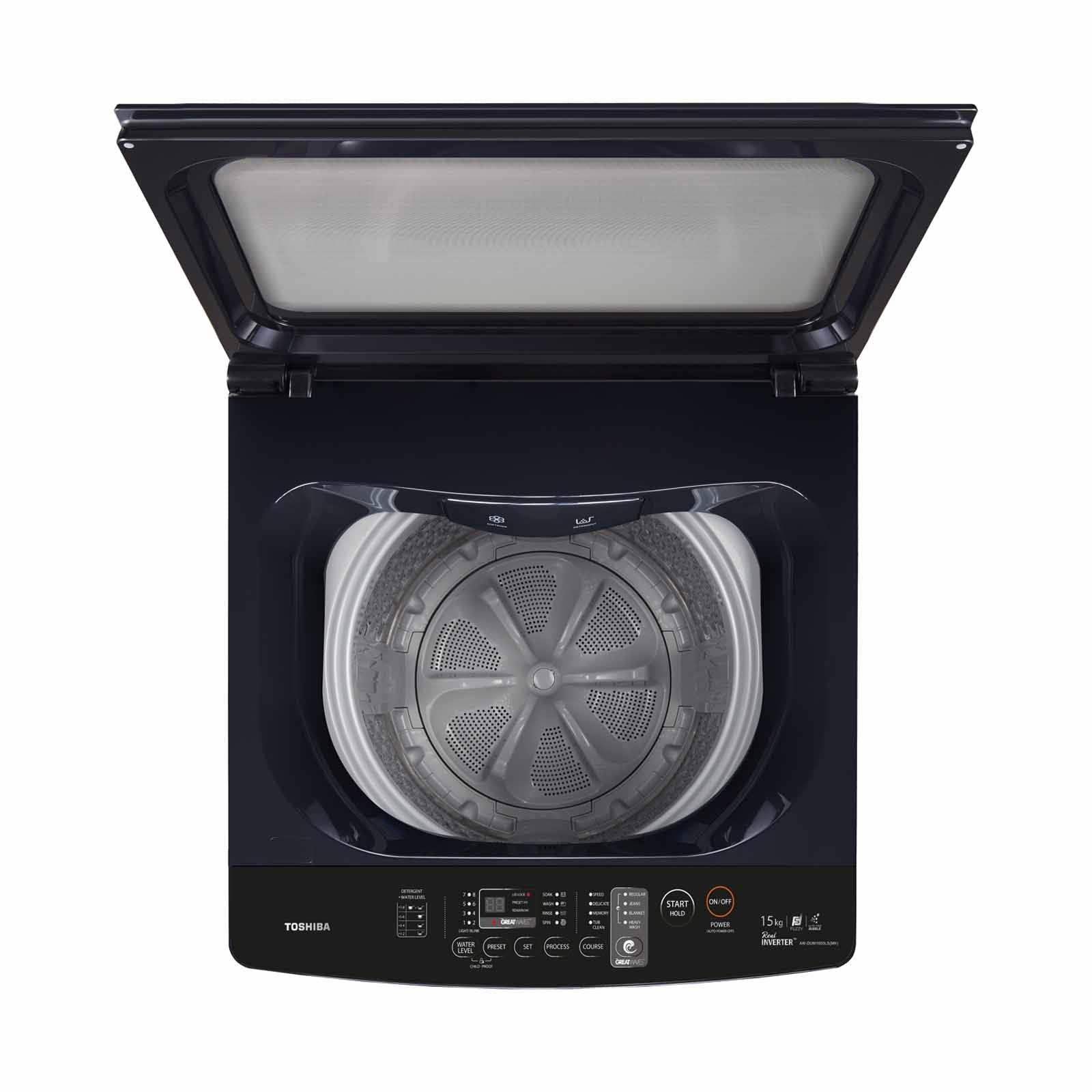 Toshiba Top Load Washer 15KG AW-DUM1600LS(MK)