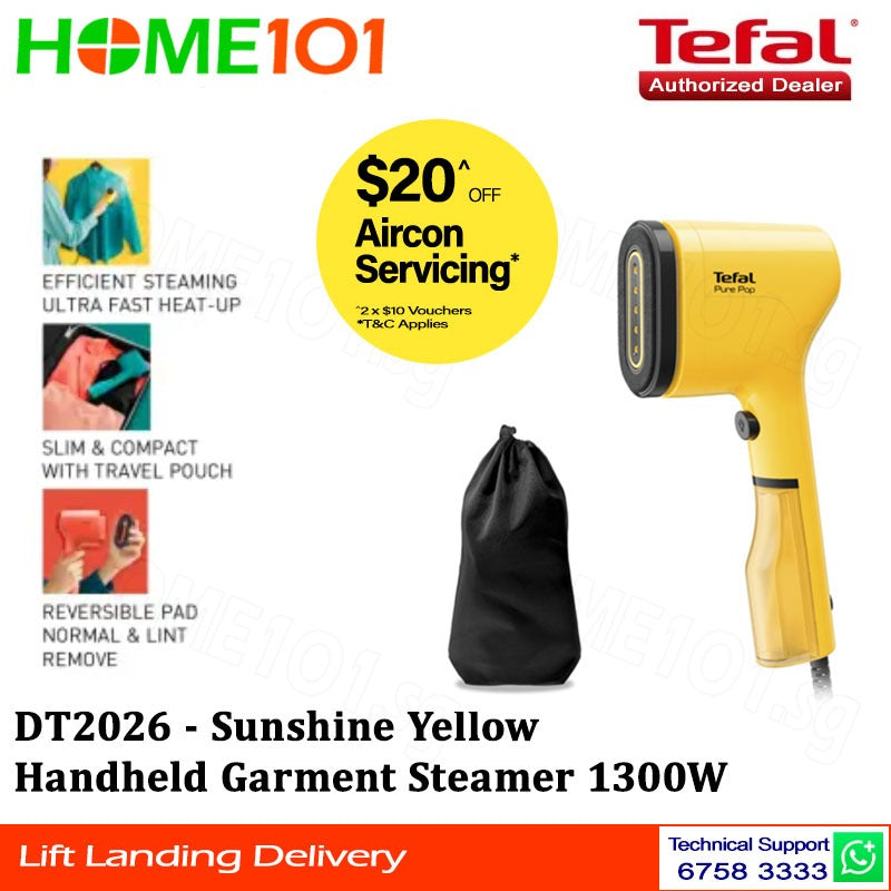 Tefal Handheld Garment Steamer 1300W DT2022 || DT2024 || DT2026