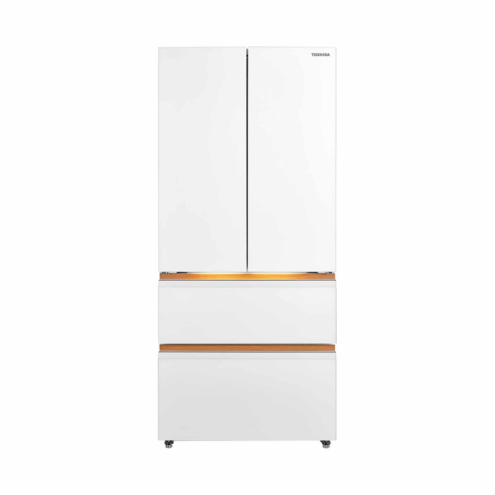 Toshiba JAPANDi Style French Door Fridge 524L GR-RF691WI-PGX(67)