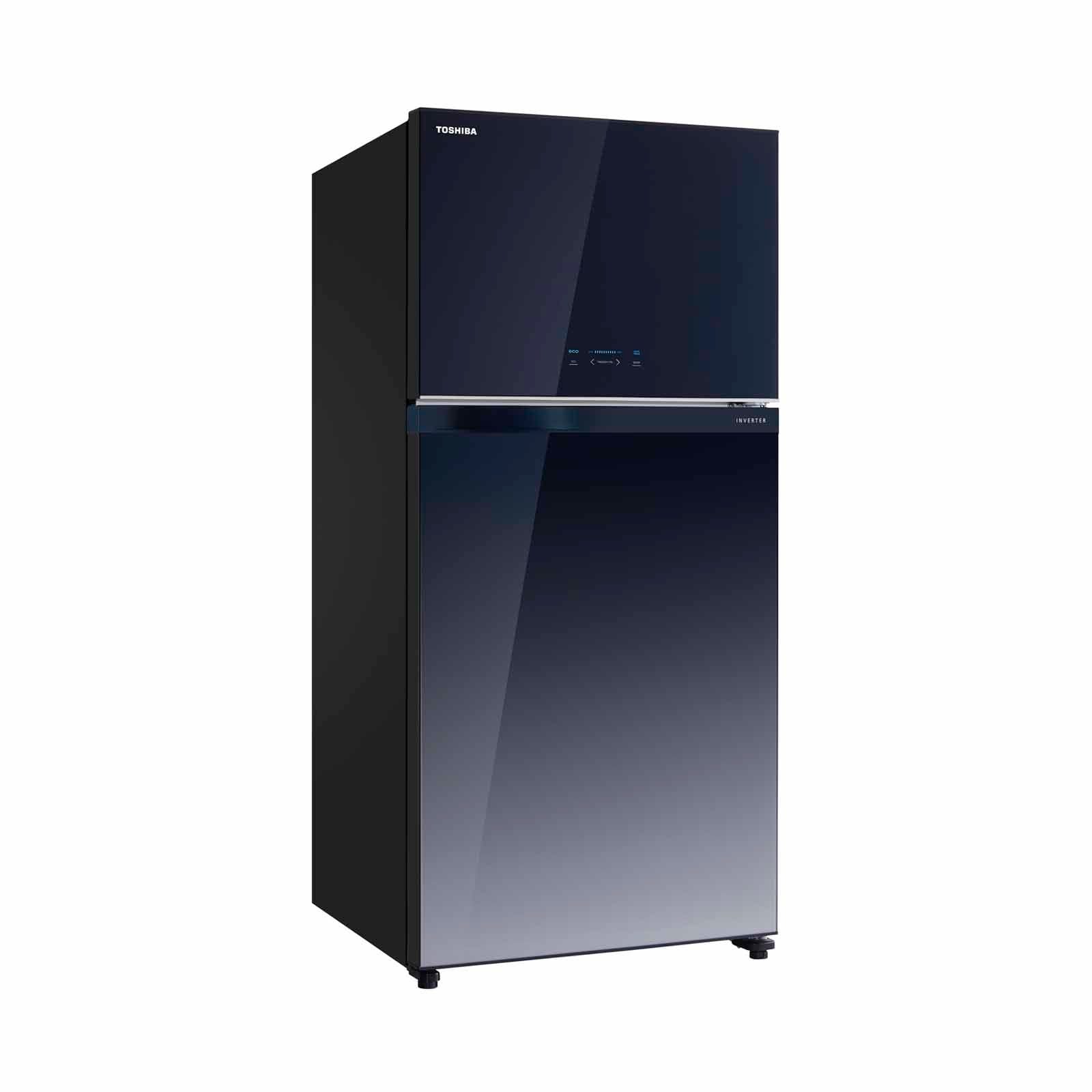 Toshiba 2 Door Top Mount Freezer Fridge 548L GR-RT735WE-PGX(GG)