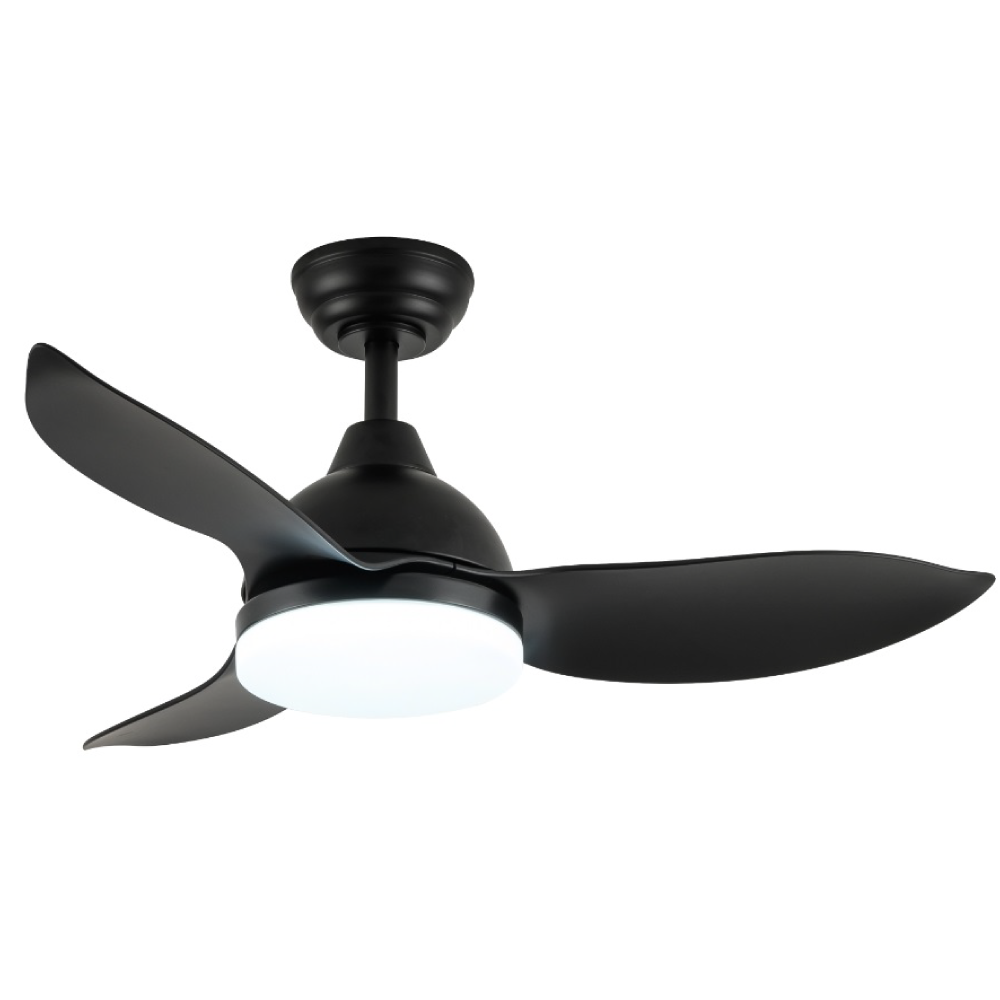 ($1 REPLACEMENT) Bestar DC Motor Ceiling Fan with Remote Control & Light 33ā/38"/48" Raptor