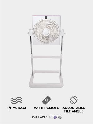 KDK Box Fan 30cm w/Remote Control and Stand SC30H