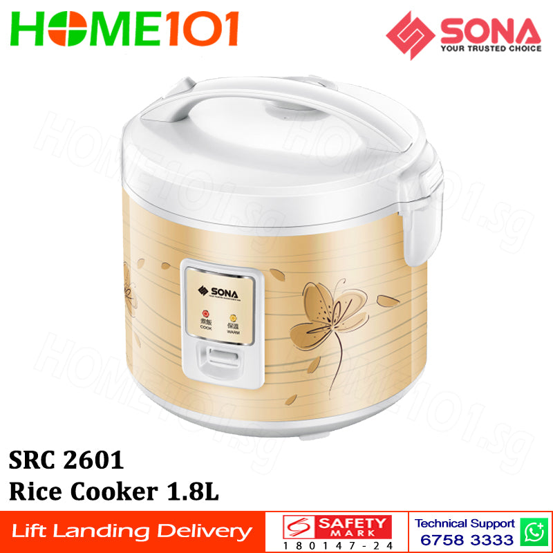 Sona Rice Cooker 1.8L SRC 2601