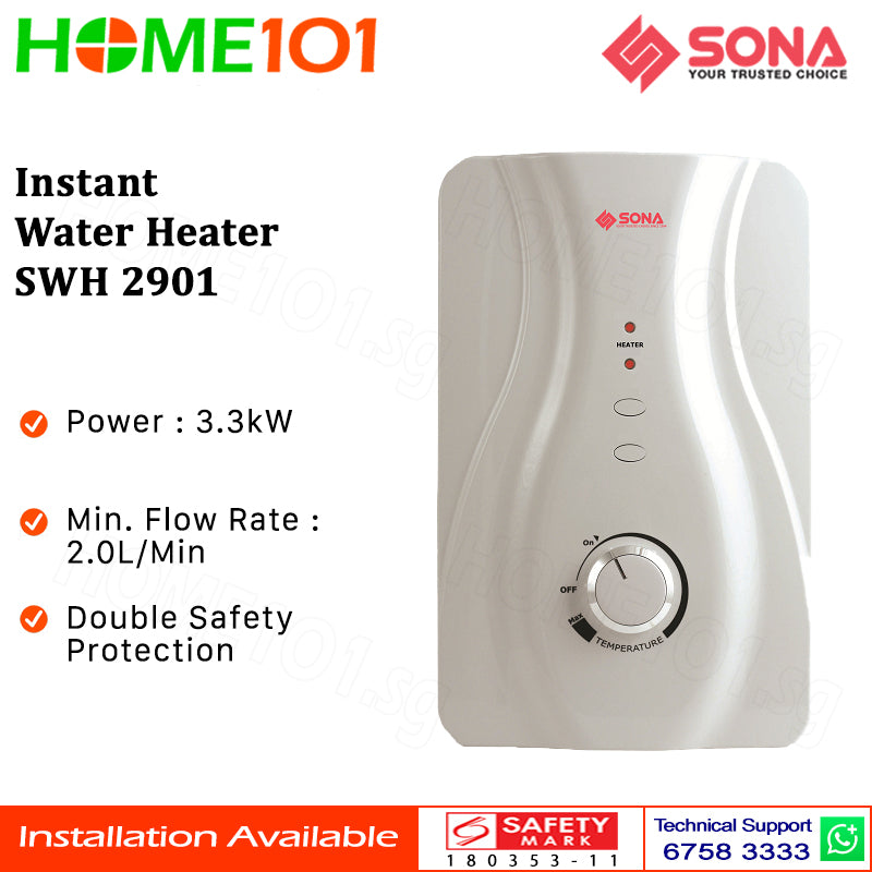 Sona Instant Water Heater SWH 2901