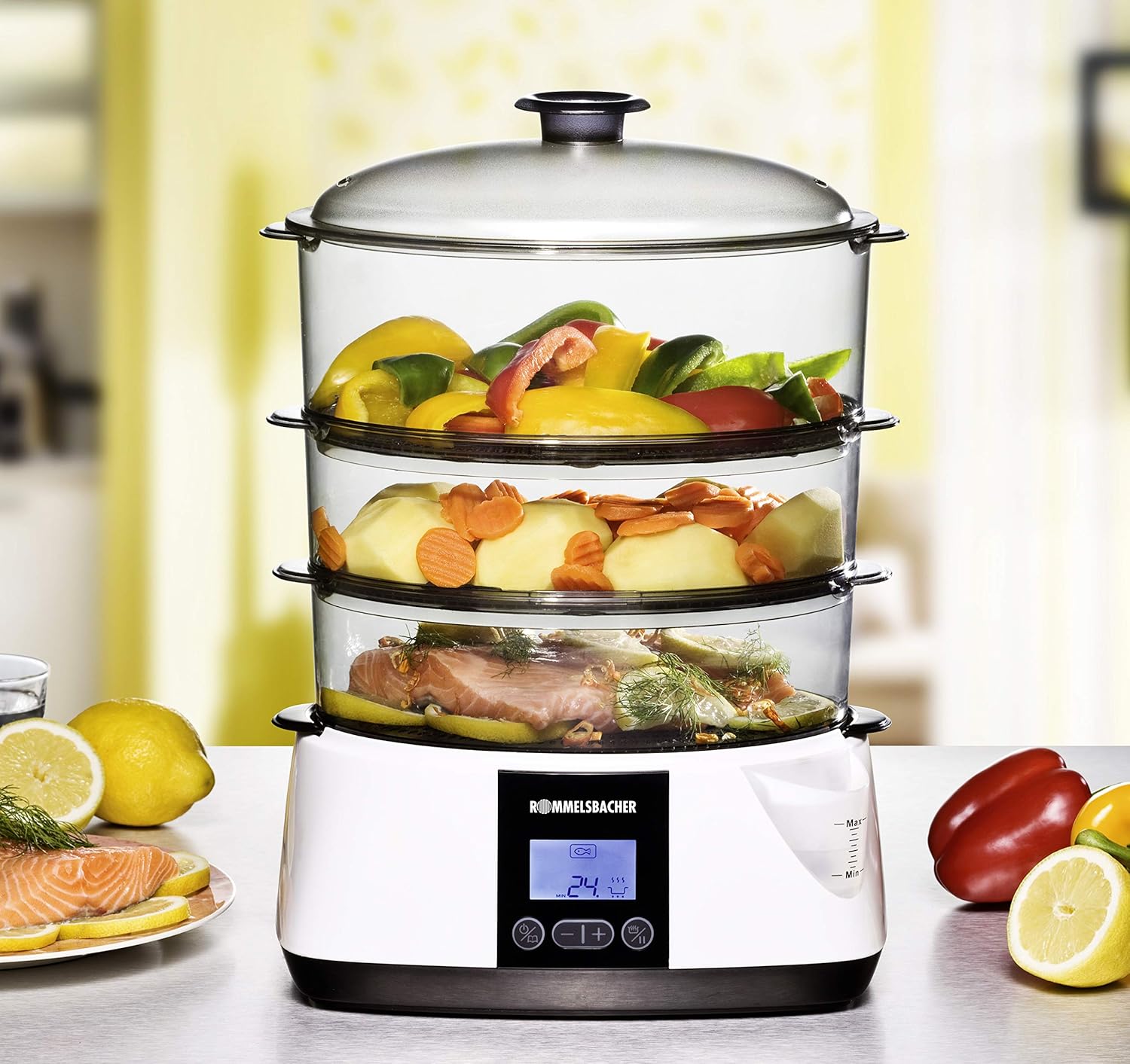 RommelsBacher Electric Food Steamer DGS 855