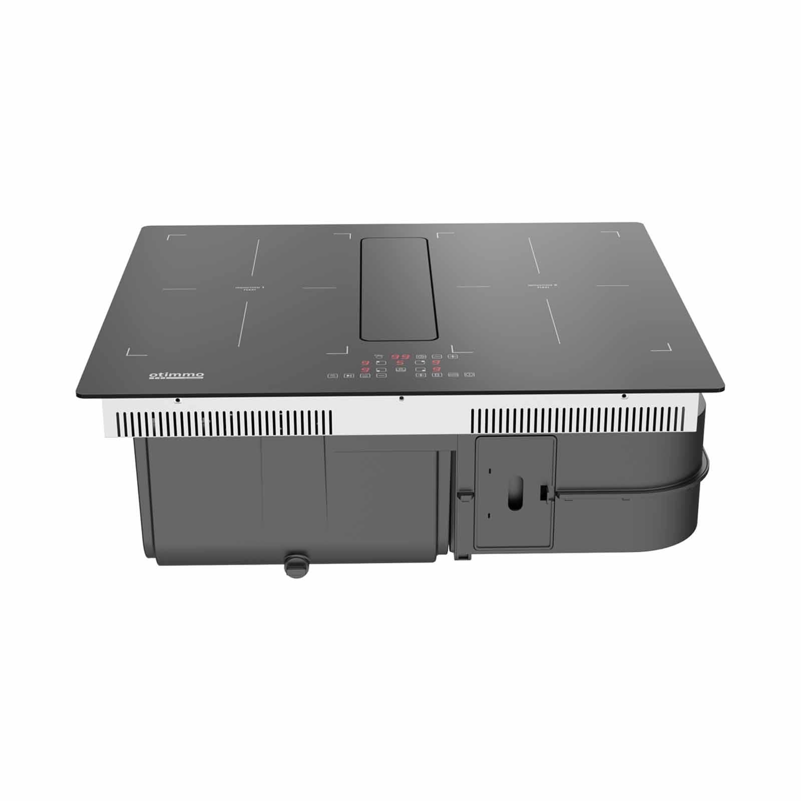 Europace 2 Flexi Zones Induction Hob with Downdraft Hood EIH8602EBK