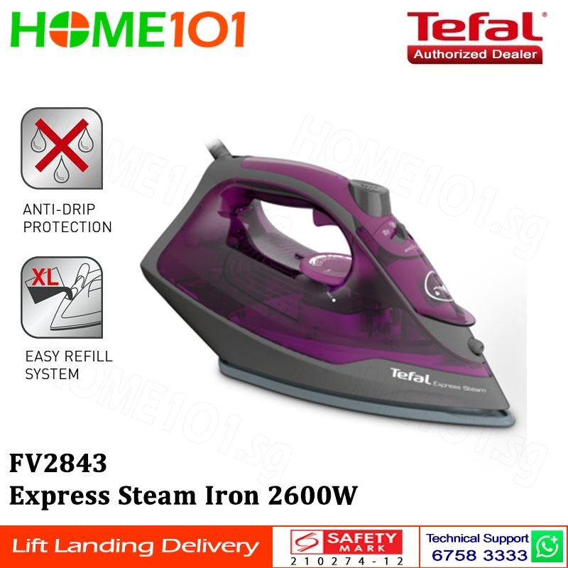 Tefal Express Steam Iron 2600W FV2869
