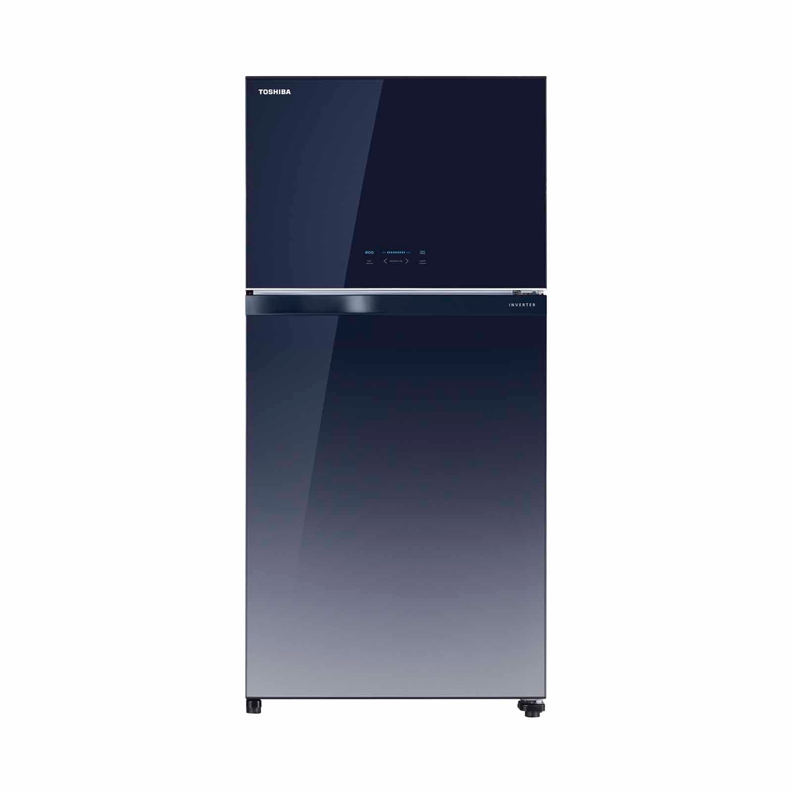 Toshiba 2 Door Top Mount Freezer Fridge 548L GR-RT735WE-PGX(GG)
