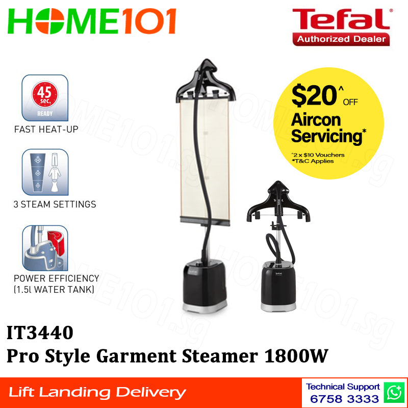 Tefal Pro Style Garment Steamer 1800W IT3440