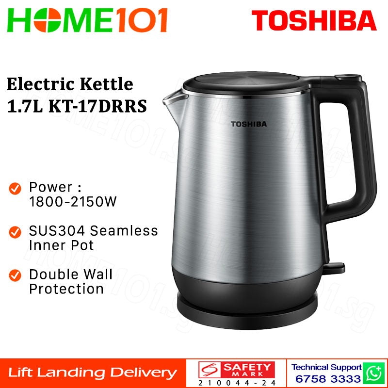 Toshiba Electric Kettle 1.7L KT-17DRRS