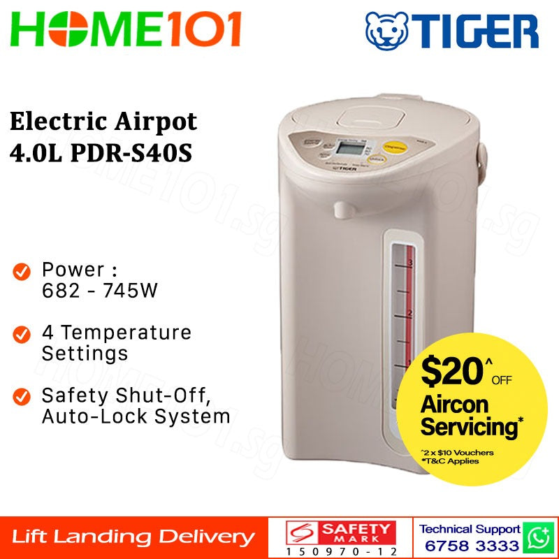 Tiger Electric Airpot 3.0 - 4.0L PDR-S30S I PDR-S40S