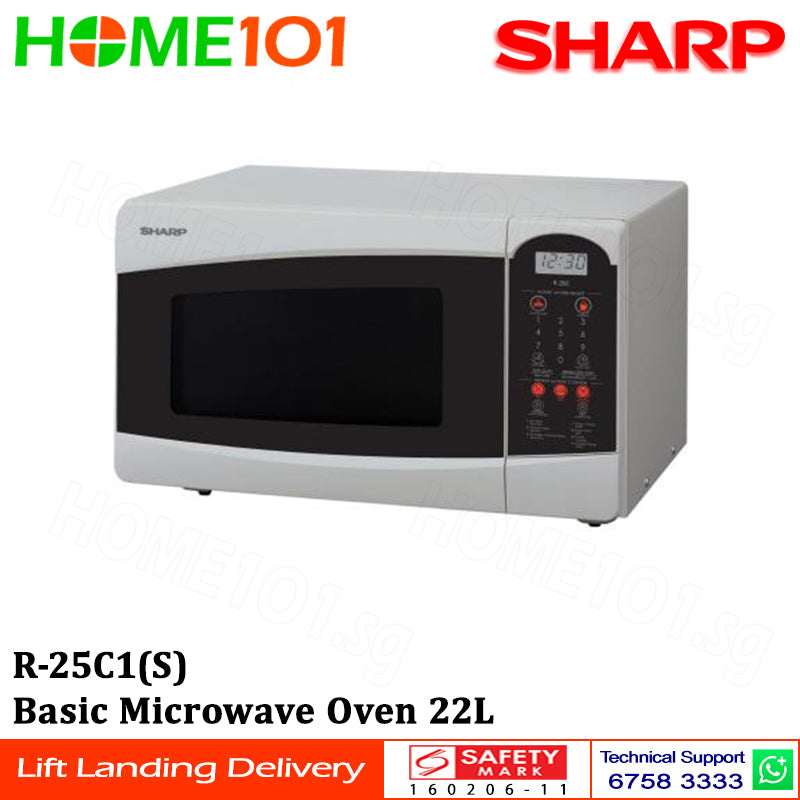 Sharp Microwave 800W 22L R-25C1(S)