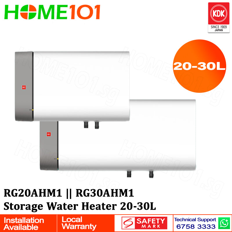 KDK Storage Heater 20-30L RG20AHM1 & RG30AHM1