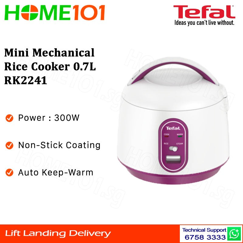 Tefal Mini Mechaniecal Rice Cooker 0.7L RK2241