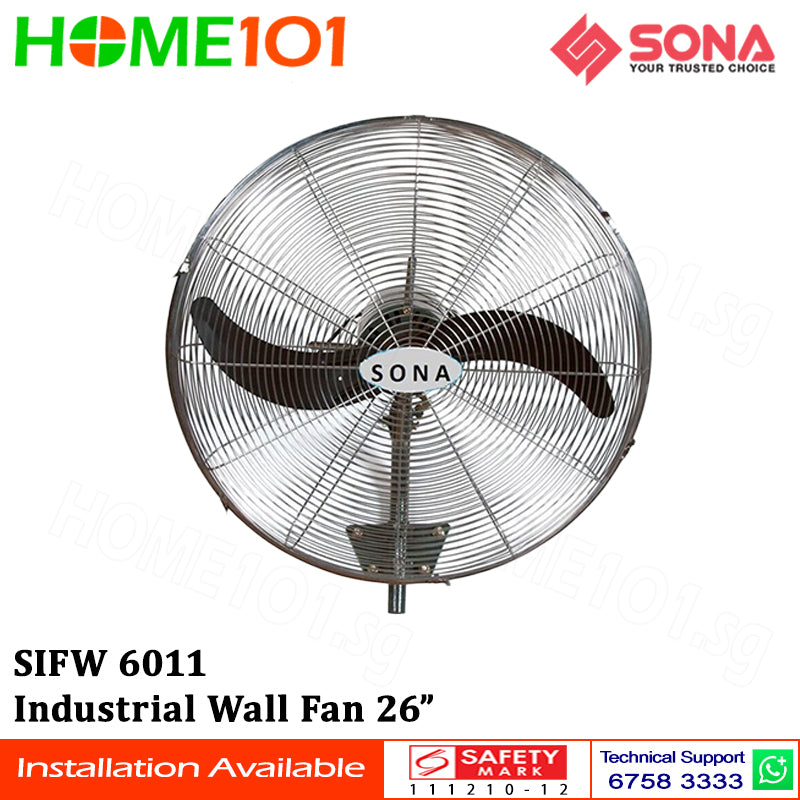 Sona Industrial Wall Fan 26" SIFW 6011