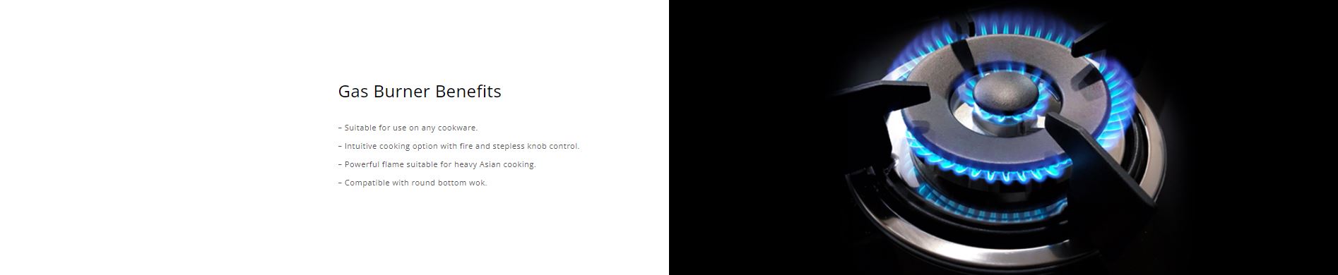 Tecno Gas Induction Hybrid Glass Hob 1 Burner and 1 Zone T-788GI - LPG / PUB - FREE INSTALLATION