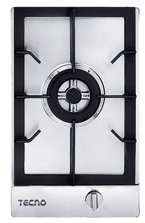 Tecno Stainless Steel Domino Cooker Hob 1 Burner TA 321TRSV - LPG / PUB - FREE INSTALLATION